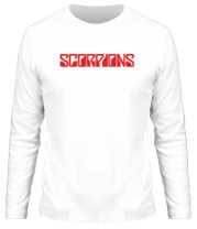 Мужская футболка длинный рукав Scorpions Rock фото