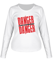 Женская футболка длинный рукав Danger Rock фото