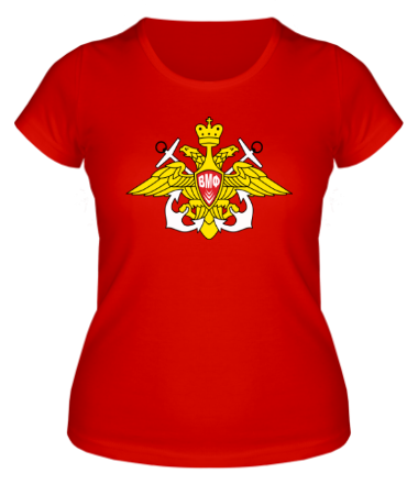 Женская футболка ВМФ России