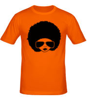 Мужская футболка Афро фото