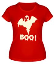 Женская футболка Хеллоуин привидение фото