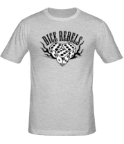 Мужская футболка Dice Rebels Rock фото
