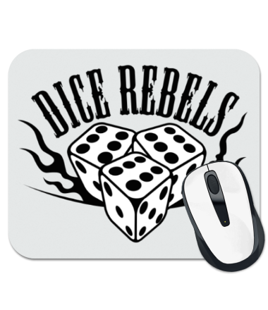 Коврик для мыши Dice Rebels Rock