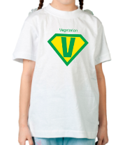 Детская футболка Вегетарианец фото