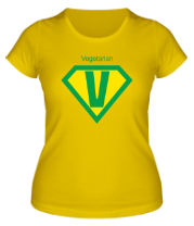 Женская футболка Вегетарианец фото