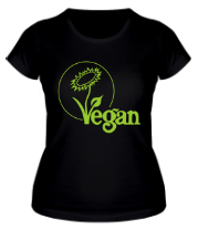 Женская футболка Vegan
