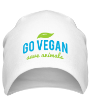 Шапка Go Vegan Save Animals фото
