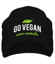 Шапка Go Vegan Save Animals фото