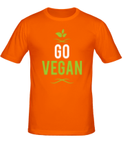 Мужская футболка Go Vegan фото