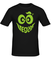 Мужская футболка Vegan smile фото