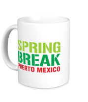 Кружка Spring break Puerto Mexico фото
