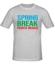 Мужская футболка Spring break Puerto Mexico фото