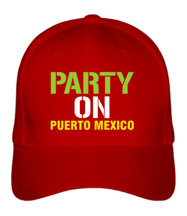 Бейсболка Party on Puerto Mexico