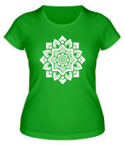 Женская футболка Орнамент мозаика фото