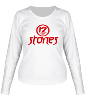 Женская футболка длинный рукав 12 Stones Rock фото