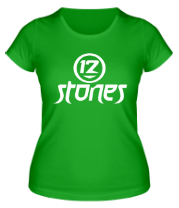 Женская футболка 12 Stones Rock фото