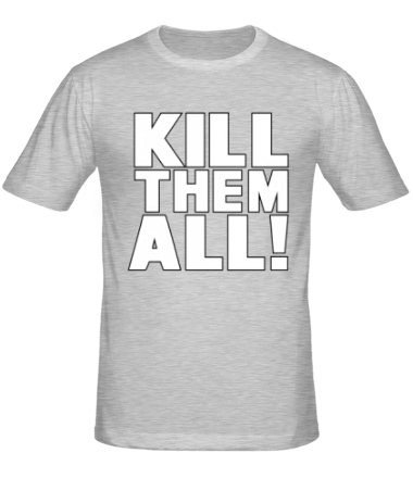 Мужская футболка Kill the all