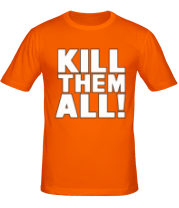 Мужская футболка Kill the all фото