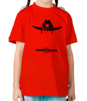 Детская футболка This isn't a DEMOCRACY any more фото