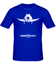 Мужская футболка This isn't a DEMOCRACY any more фото