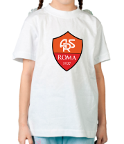 Детская футболка FC Roma Emblem фото