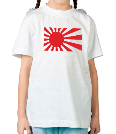 Детская футболка Японский флаг