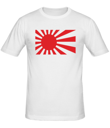 Мужская футболка Японский флаг