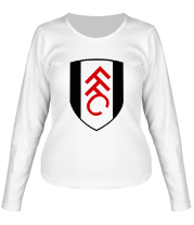 Женская футболка длинный рукав FC Fulham Emblem фото