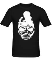Мужская футболка Зимний зомби фото