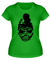 Женская футболка Зимний зомби