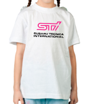Детская футболка STI фото
