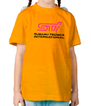 Детская футболка STI фото