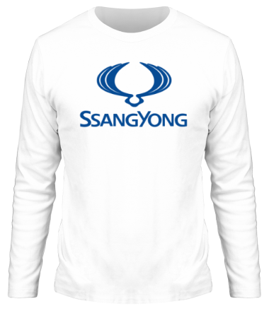 Мужская футболка длинный рукав Ssangyong