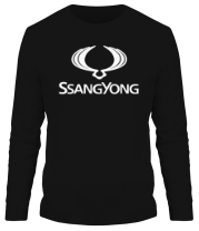 Мужская футболка длинный рукав Ssangyong фото