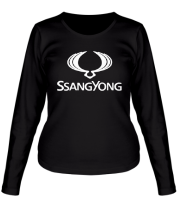 Женская футболка длинный рукав Ssangyong фото
