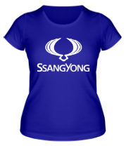 Женская футболка Ssangyong фото