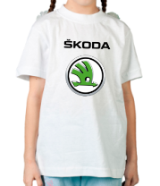 Детская футболка Skoda фото
