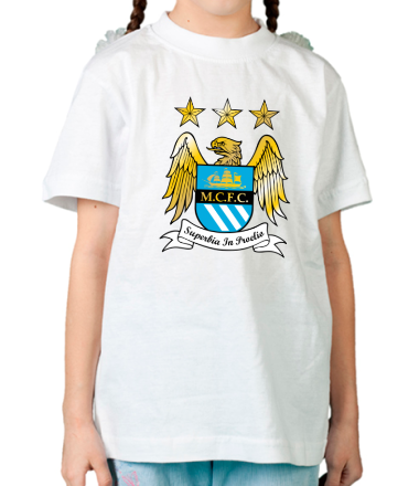 Детская футболка FC Manchester City Emblem