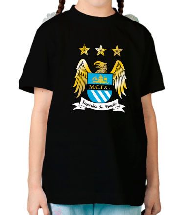 Детская футболка FC Manchester City Emblem