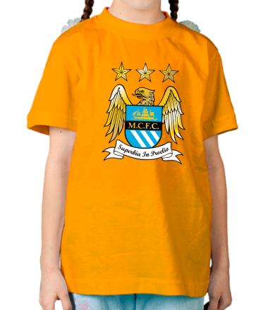 Детская футболка FC Manchester City Emblem