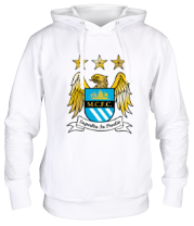 Толстовка худи FC Manchester City Emblem фото