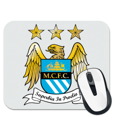 Коврик для мыши FC Manchester City Emblem