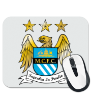 Коврик для мыши FC Manchester City Emblem фото