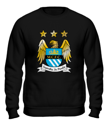 Толстовка без капюшона FC Manchester City Emblem