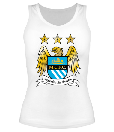 Женская майка борцовка FC Manchester City Emblem