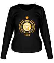 Женская футболка длинный рукав FC Inter Emblem фото