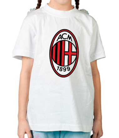 Детская футболка FC Milan Emblem