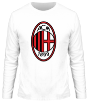 Мужская футболка длинный рукав FC Milan Emblem фото