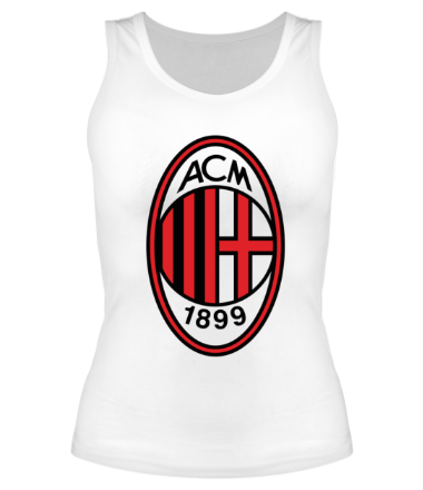 Женская майка борцовка FC Milan Emblem