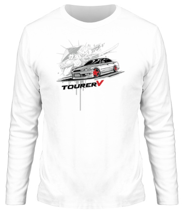Мужская футболка длинный рукав Toyota Mark 2 Tourer V